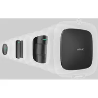 Ajax 20289 StarterKit Plus BL fekete felületre szerelhető beltéri központ 868MHz Jeweller #2
