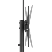 SBOX FS-401-2 guruló tévé állvány 37"-70" 600x400 45 kg döntés 12 fok magasság 1337-1445 mm #5
