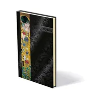 Kalendart 25C165S-002 Spektrum Klimt S165 chamois vonalas notesz A5 144 oldal jelzőszalaggal keményfedeles