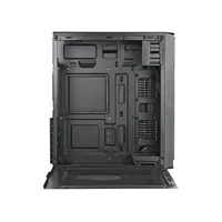 Spire SPT1534B-U3 matx ház fekete táp nélküli usb 3.0 előlapi 1db 5,25 külső hely 1db 3,5 belső hely 2db 2,5 belső hely acél-műanyag #7