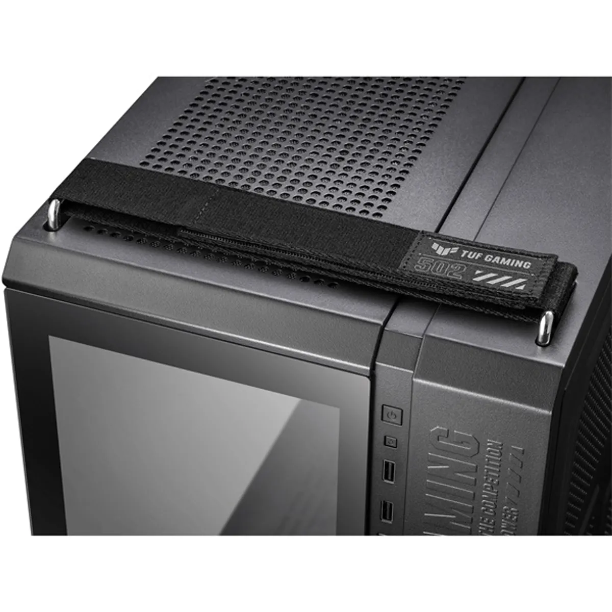 ASUS 90DC0090-B19010 GT502 PLUS fekete ATX 4 beépített ventilátor USB 3.0 fejhallgató csatlakozó #10