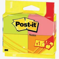 Post-it 7100172321 Jegyzettömb 51x38mm többszínű 400 lap öntapadós PEFC