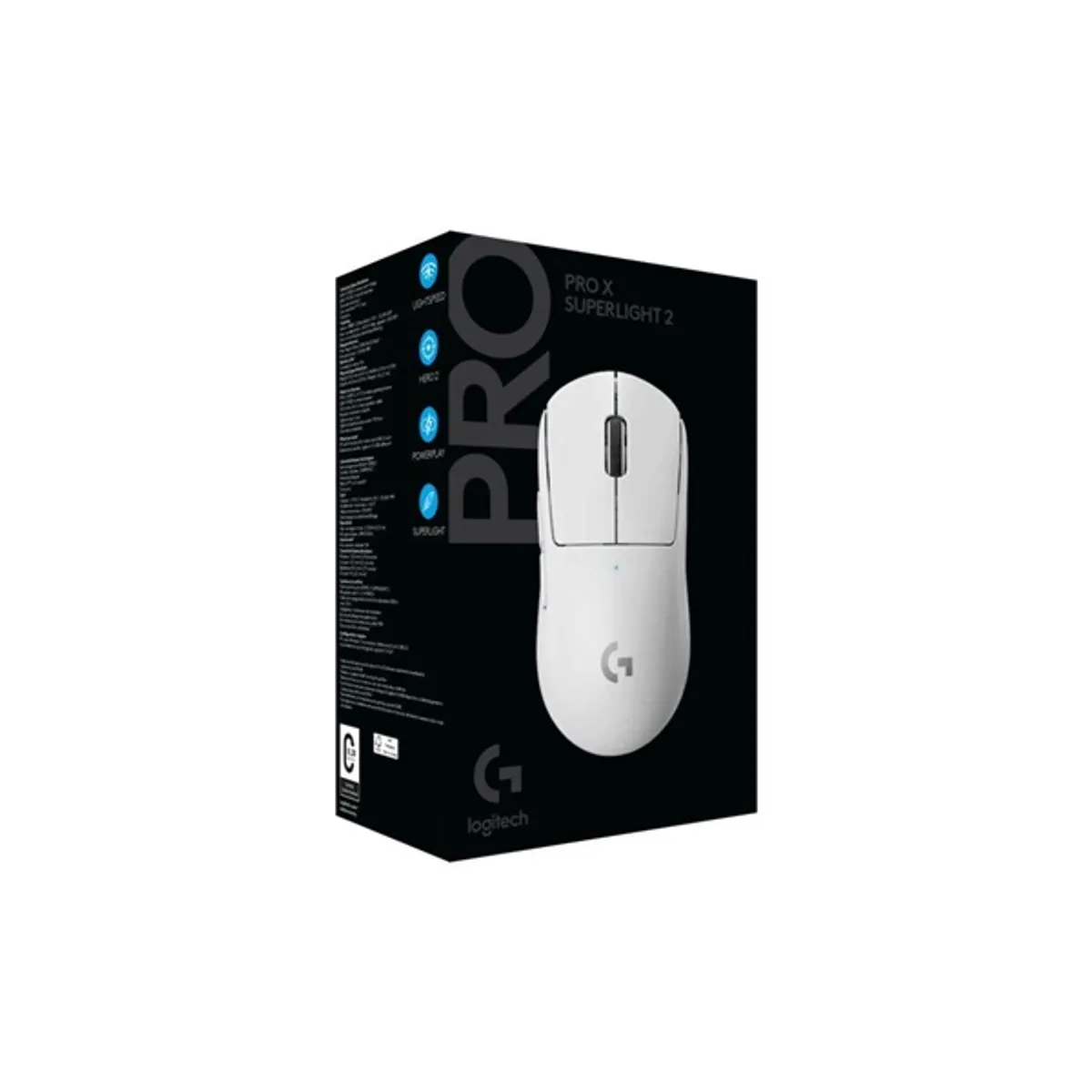 Logitech 910-006638 G PRO X SUPERLIGHT 2 LIGHTSPEED USB-C vezeték nélküli fehér #10