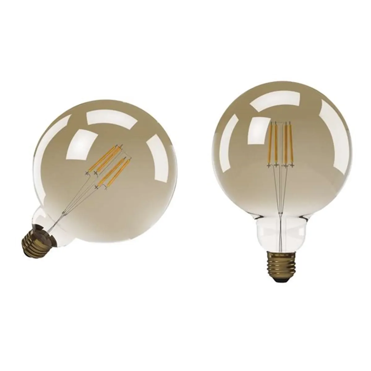 EMOS Z74303 Vintage G125 LED fényforrás Meleg fehér E27 4W 470 lm 230 V 360 fok CRI Ra80 Energiaosztály A #2