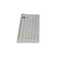 AVAX AVAX_GM02Y_PRO_WHITE GM02 PRO 75 százalék gasket mechanikus Gateron sárga rgb világítás magyar kiosztás három módú csatlakozás #5