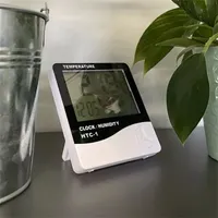 IZOXIS 23353 időjárás állomás digitális kijelző óra hőmérséklet páratartalom 1xAAA fehér #6