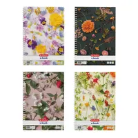 Herlitz 400201493 Flower II A4 70 lapos vonalas spirálfüzet