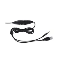 Ventaris H-1000 gamer fejhallgató 50 mm meghajtó USB és 3,5 mm kompatibilis PC, PS4 és PS5, Xbox, Nintendo Switch fekete #5