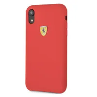 Ferrari FESSIHCI61RE SF iPhone XR tok szilikon piros Apple 6.1"