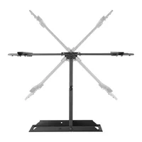 STELL 35057263 SHO 5620 Fali konzol 32"-70" VESA 200x100-600x400 45 kg forgatható 90 dőlés 15 csavaros rögzítés acél fekete kábelrendező #5