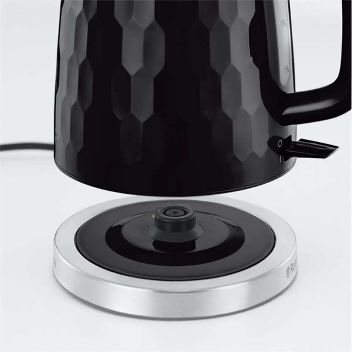RUSSELL HOBBS 23864016002 Honeycomb 1,7L-es fekete 2400W 360 fokban Vezeték nélküli kancsó vízszintjelző #5