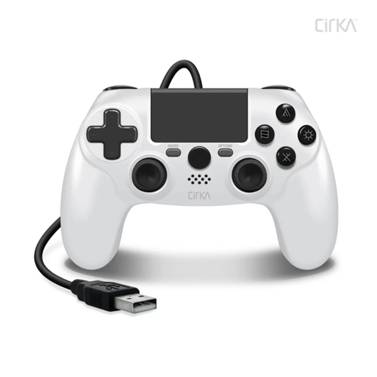 CIRKA M07527-WH NuForce PS4 PC Mac vezetékes fehér kontroller #2