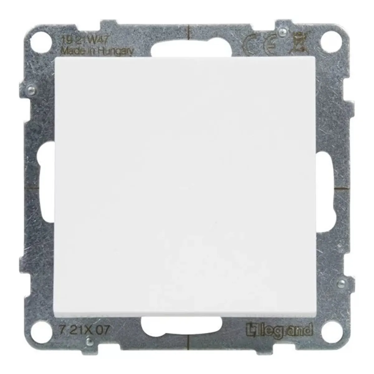 Legrand 721107 Suno 107 fehér keresztkapcsoló IP20 rugós bekötés süllyesztett #1