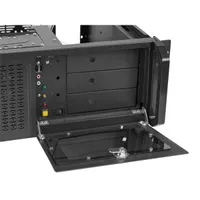LANBERG SC01-4504-08B rack szerverház ATX 4U fekete acél 19\" 7 PCI, 6x 3,5\" belső, 1x 3,5\" külső, 3x 5,25\" külső #3