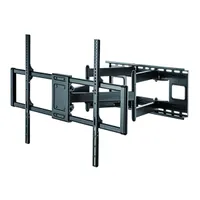 STANSSON WM-60120-5-60 60"-120" teljes mozgástartományú fali TV konzol 120 kg VESA 200x200-900x600 dőlés 5-15° forgás 60°-60° #2