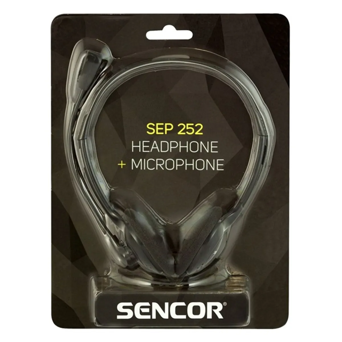 Sencor 35043706 SEP 252 fekete 2 x 3,5 mm 1,2 m mikrofonos fejhallgató #2