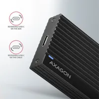 Axagon EEM2-GTR M.2 NVMe külső ház USB-C 3.2 Gen2 fekete #4
