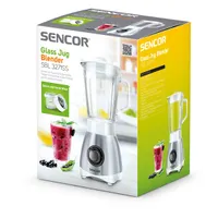Sencor 41003889 SBL 3271SS turmixgép 0,8 l ezüst üvegkehely 250 W 2 fokozat #10