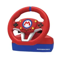 HORI NSW-204U Mario Kart Racing Wheel Pro Mini piros-kék, vezetékes, Nintendo Switch;Switch 2;PC kompatibilis