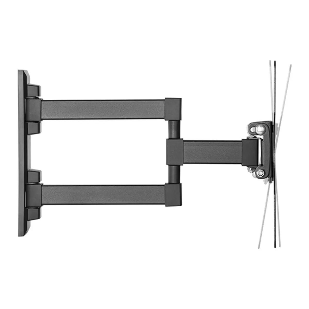 Stell 35057269 Sho 4540 23"-42" VESA 75x75 100x100 200x100 200x200 fekete acél 20 kg forgatható 90° elforgatás 10° #3