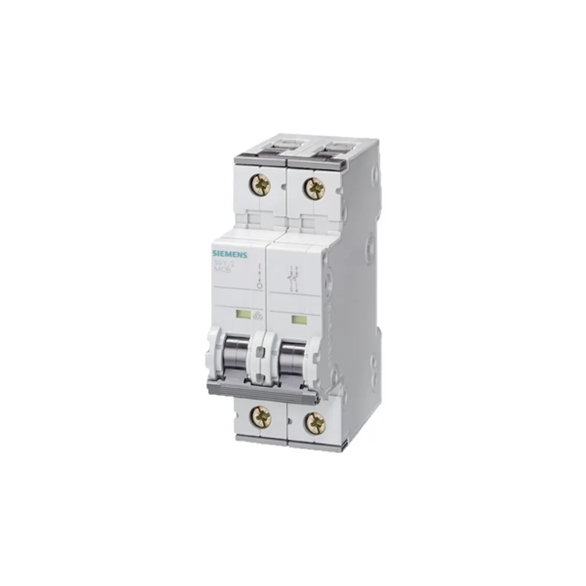Siemens 5SY5206-6 kismegszakító 2P B 6A 10kA #1