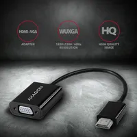 AXAGON RVH-VGN HDMI to VGA aktív adapter fekete 15 cm #2