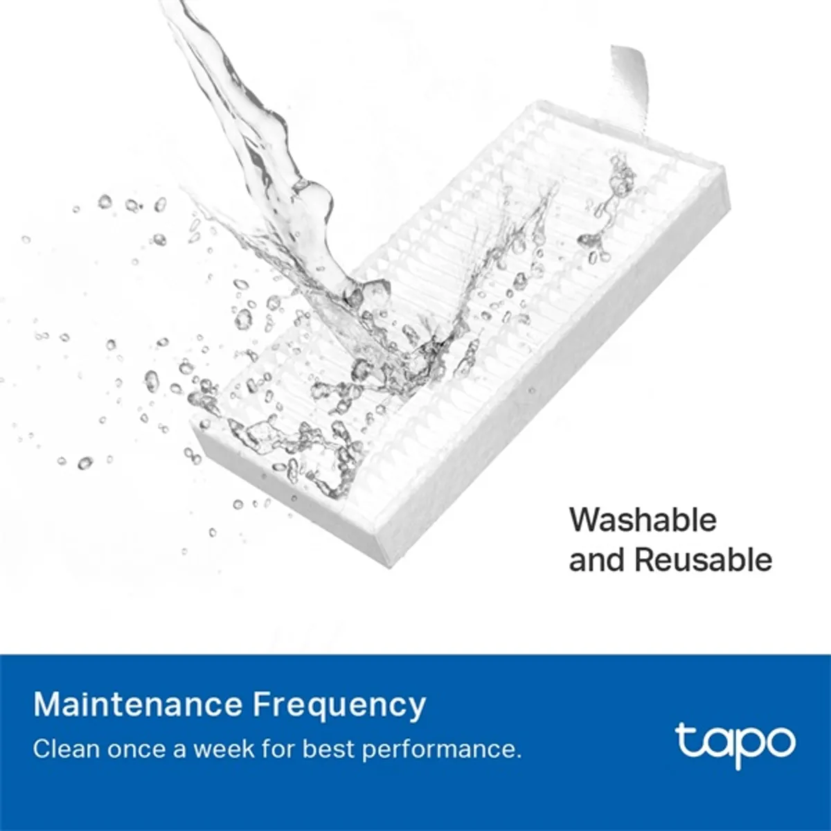 Tp-Link Tapo RVA100 robotporszívó alkatrész készlet Főkefe ×1, Oldalkefe ×2, Mosható HEPA szűrő ×2 #4