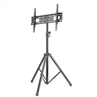 SBOX FST-846 Álló monitorállvány 37\"-70\" VESA 200x200-600x400, 30 kg, -8°, 1240-1880 mm, kábelrendezés van, fekete #2