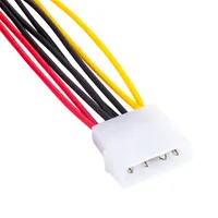 Akyga AK-CA-16 Molex 4-pin 2x Sata tápegység adapter 15 cm #4