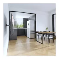 STELL 35057267 SHO 4520 kihúzható fali konzol 23"-42" VESA 75x75;100x100;200x100;200x200 20 kg forgatható 90° billenthető 10° fekete acél #6