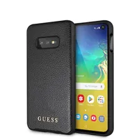 GUESS GUHCS10LIGBLK tok műbőr fekete mintás Samsung Galaxy S10 Lite #2