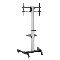 SBOX FS-444 mobil TV-állvány 37"-86" VESA 600x400 teher 50 kg magasság 1200-1600 mm kábelrendező döntés 5-10 fok #2
