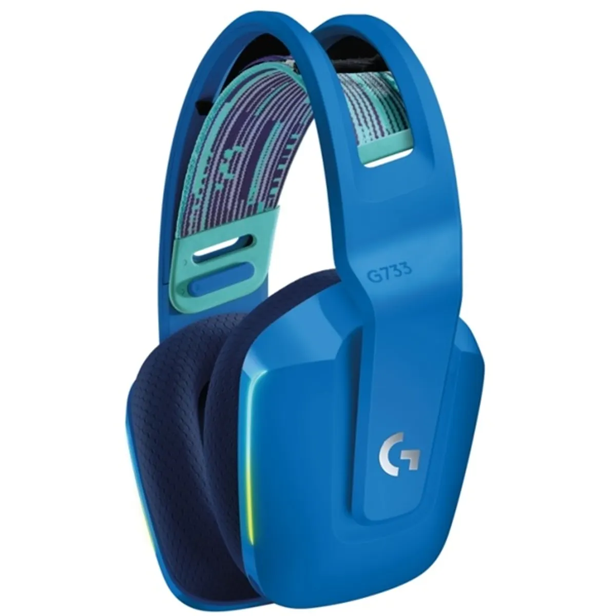 Logitech 981-000943 G733 Lightspeed kék vezeték nélküli RGB gamer fejhallgató 40 mm PRO-G 20 Hz-20 kHz #2