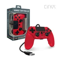 CIRKA M07527-RD NuForce kontroller PS4 PC Mac vezetékes piros