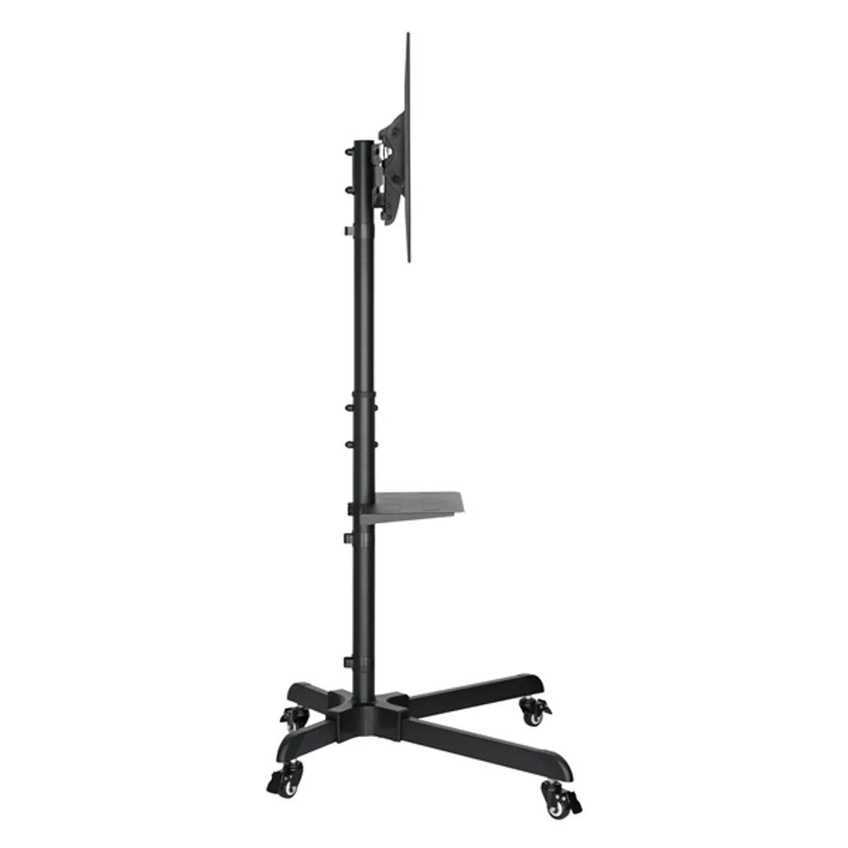 SBOX FS-224-2 mobil konferencia állvány 32"-55" VESA 100x100-400x400, 35 kg, magasság 1030-1430 mm, forgatható, billenthető 5°, kábelrendező #4