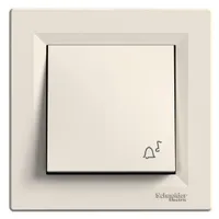Schneider EPH0800123 Asfora egypólusú nyomó rugós bekötésű bézs IP20 10A