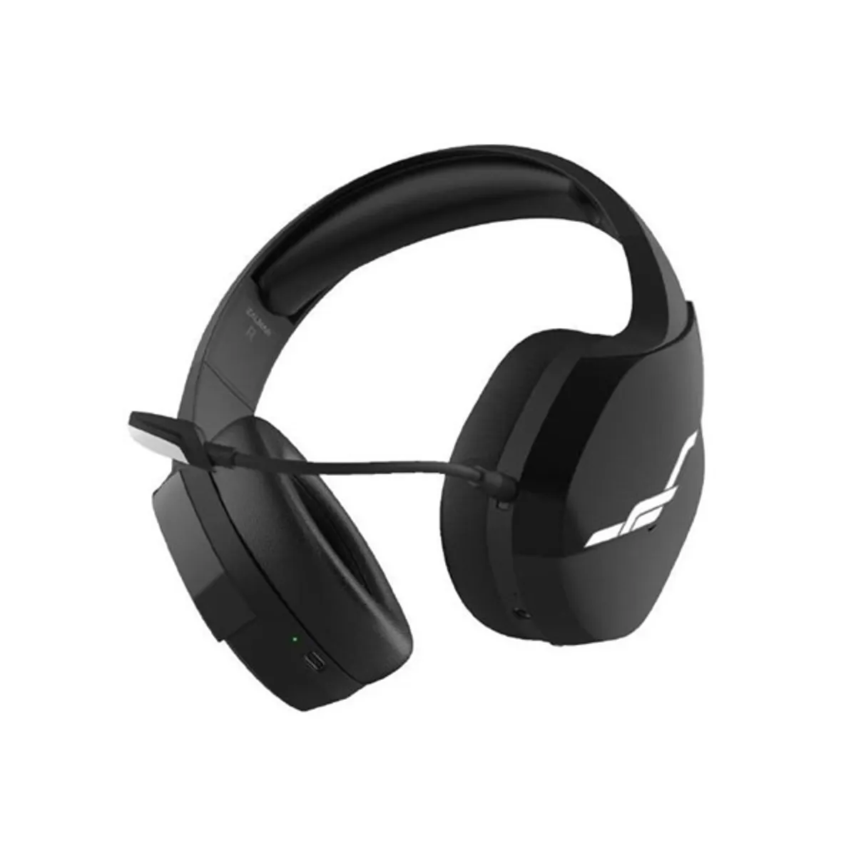 Zalman ZM-HPS700W BK ZM-HPS700W 50 mm 7.1 headset 2,4 GHz 10 m Balos fekete #2