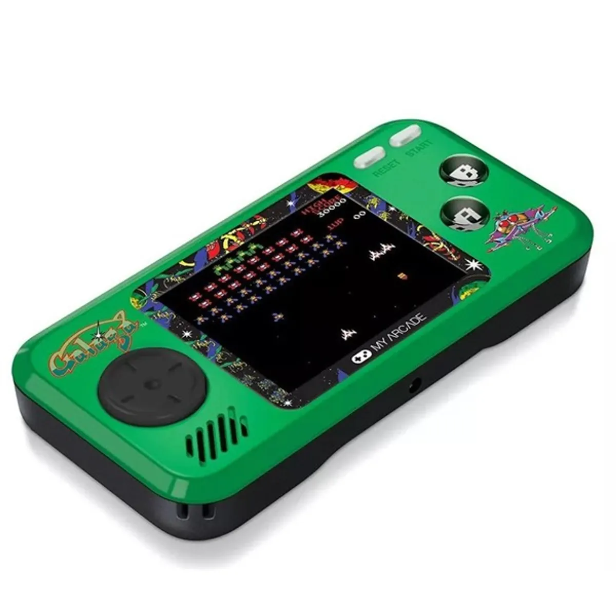 MY ARCADE DGUNL-3244 Galaga 3in1 Pocket Player hordozható játékkonzol 2.75" kijelző #3