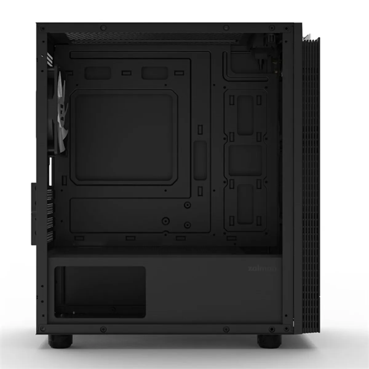 ZALMAN T4 PLUS BLACK Spectrum RGB mATX edzett üveg ARGB 320 mm VGA 157 mm CPU hűtő #6