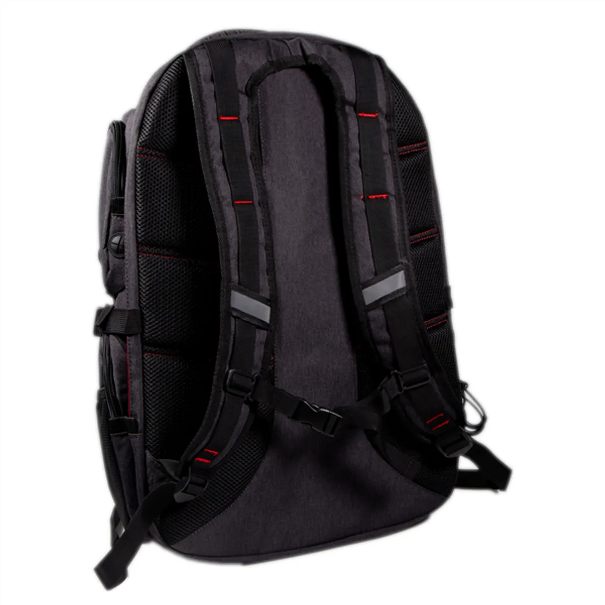 TOO GBP-GR17 gamer hátizsák 17" szürke, vízálló polyester, 4 rekesz, lopásvédő zseb, méret 51 x 35 x 20 cm #2