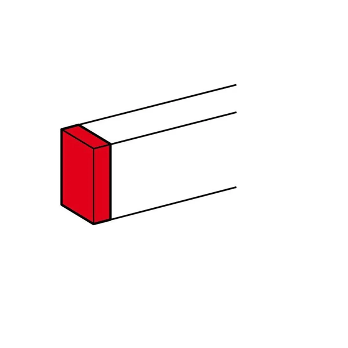 Legrand 010722 DLP 80x35-50 mm végzáró #1