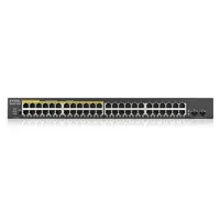 ZYXEL GS1900-48HPV2-EU0101F GS1900-48HPV2 48-portos GbE okos menedzselt PoE 170W 2xSFP #3