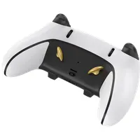 VENOM VS5017 PS5 Edge Custom Kit Fekete Arany 10 alkatrész 3 pár hüvelykujjmarkolat 2 pár hátsó lapát tároló tok #4