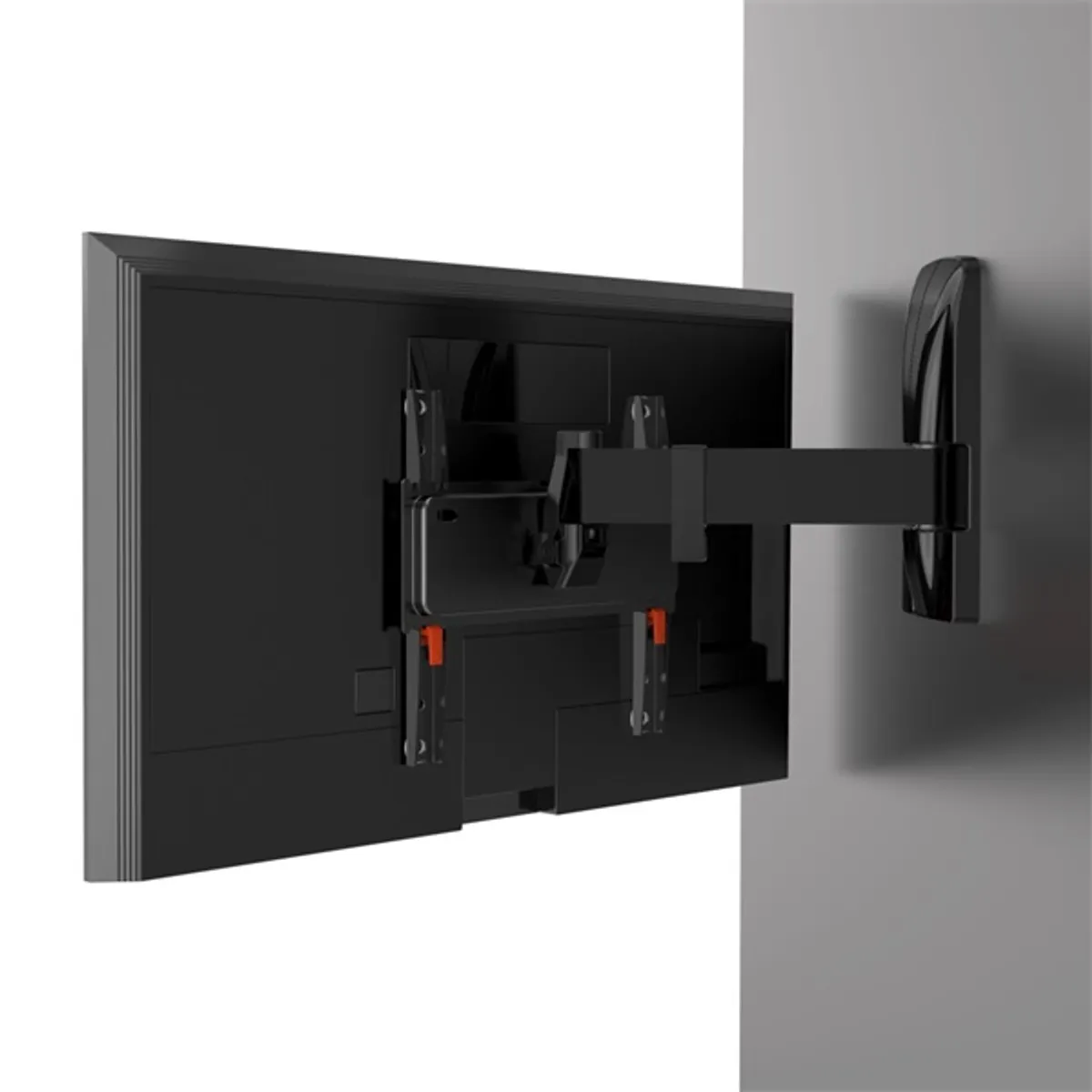 Meliconi 480988 Slimstyle Plus 200SR FB fekete 14"-45" 1 db 30 kg forgatható billenthető karos fali TV konzol #5