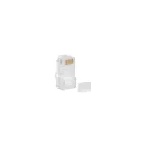 LANBERG PLU-6000 dugó cat6 utp rj-45 8p8c műanyag átlátszó 100 darab #2