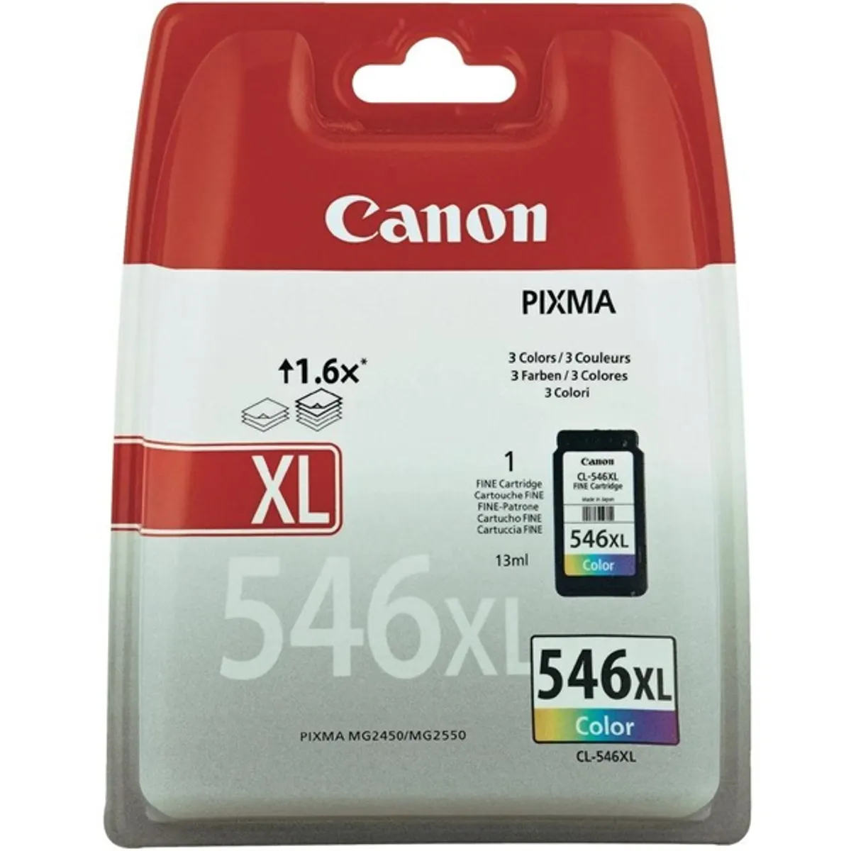 CANON 8288B001 CL-546XL Színes 13 ml CMY 300 oldal #1