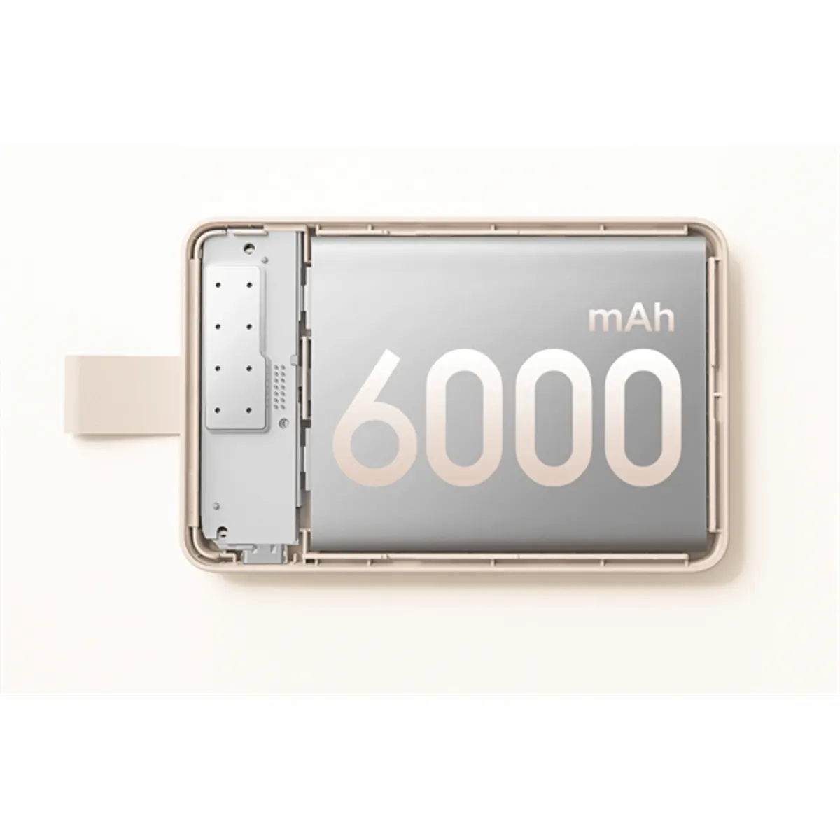 Xiaomi BHR9074GL mágneses power bank 6000mAh krém gyorstöltés USB-C bemenet #2