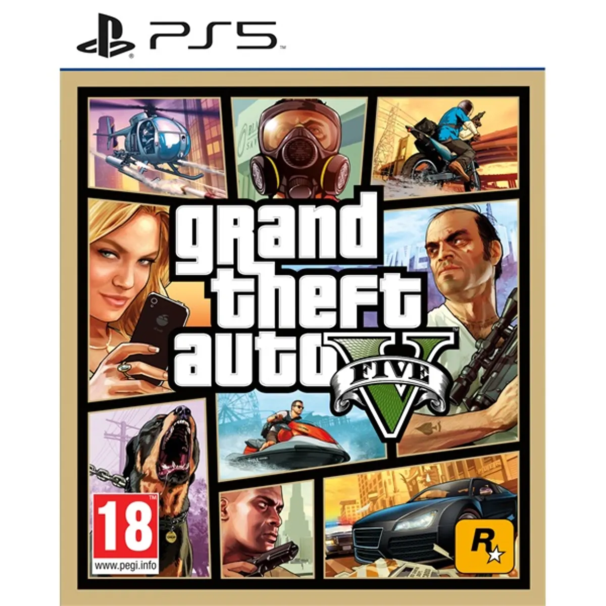 2K GAMES 5026555431842 Grand Theft Auto V PS5 standard kiadás Akció 18 év #1