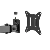 SBOX LCD-352-2-2 duál asztali monitortartó konzol 17"-32" 9 kg monitoronként kábelrendezés VESA 75x75 100x100 dönthető forgatható #5