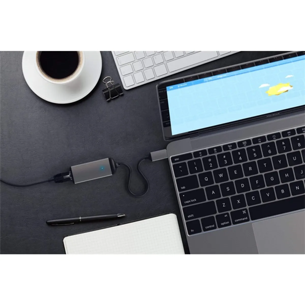 Satechi ST-TCENM type-C ethernet adapter szürke usb-c rj-45 #5